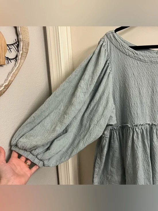 Free People Beach Beyond Obsessed Romper Seaspray Size XL - Picture 4 of 12